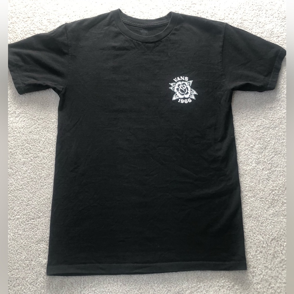 Vans men’s tshirt size small skull and snake